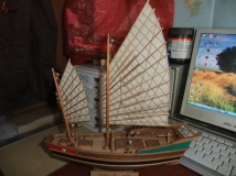 中式帆船之大澳号 0叉烧包0作品