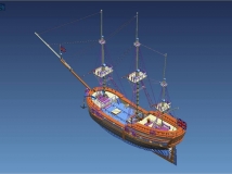 电脑做船HMS DRUID德鲁伊号 laixingc作品