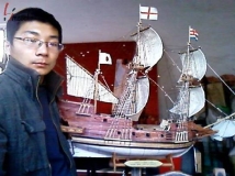 Golden Hind1577 金鹿号 花外行人作品