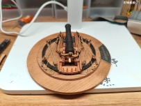 1/50 32磅舰艏旋转炮