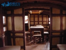中国船之“嘉兴南湖-红船” 方元木艺作品